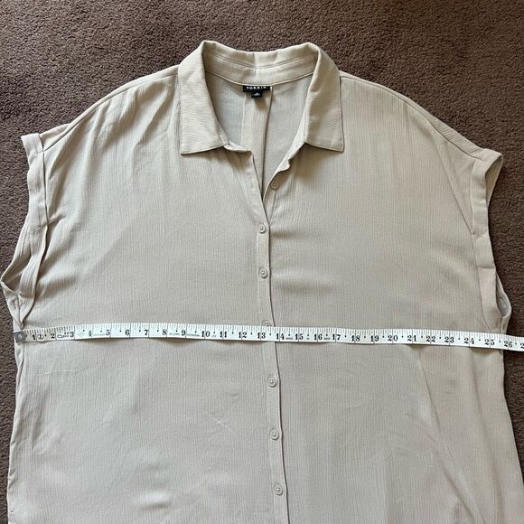 Torrid Button Down Shirt Dress - Picture 6 of 7